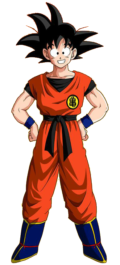 Confused Son Goku Character Png Clipart PNG Images