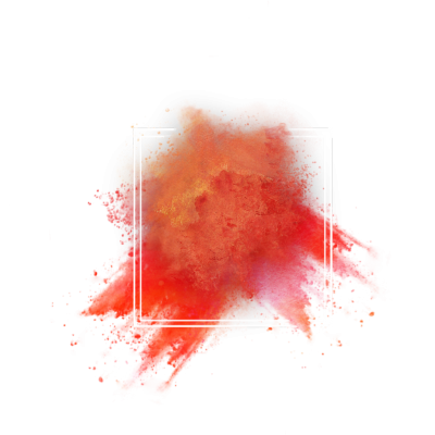 Red Color Dust Explosion Png Transparent PNG Images