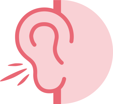 Pink Ear, Listen, Sound PNG Picture PNG Images