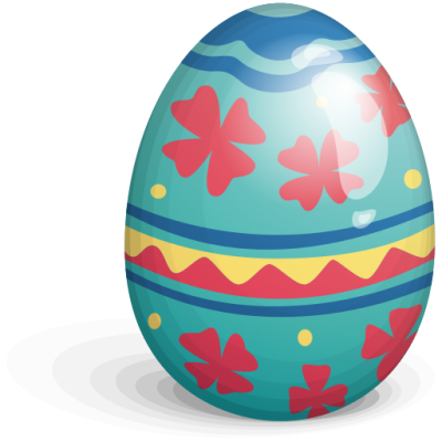 Colorful eggs PNG image transparent image download, size: 2663x2430px