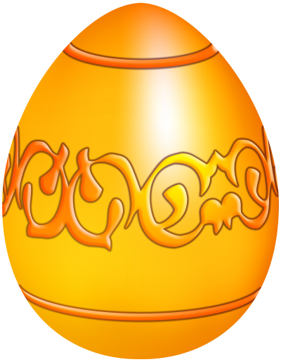 Easter Egg Golden Png PNG Images