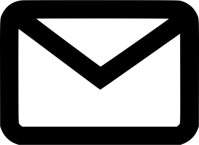 Black Gmail Logo With Sharp Lines Free Transparent PNG Images