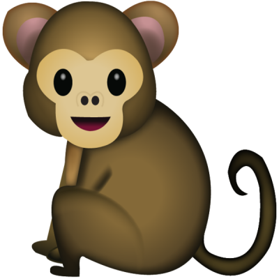 Monkey Emoji Icon Transparent Free PNG Images