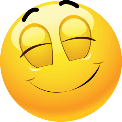 Peaceful Expression Emoji Emoticons Png Transparent PNG Images