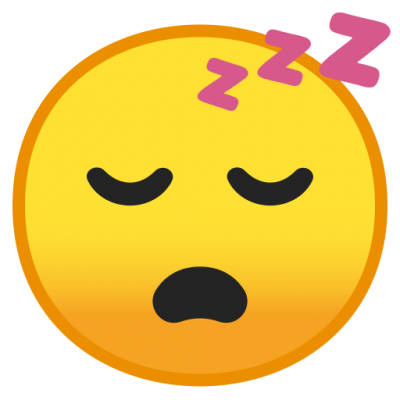 Sleeping face icon emoji emoticons hd png background