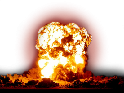 Explosion transparent image totally png