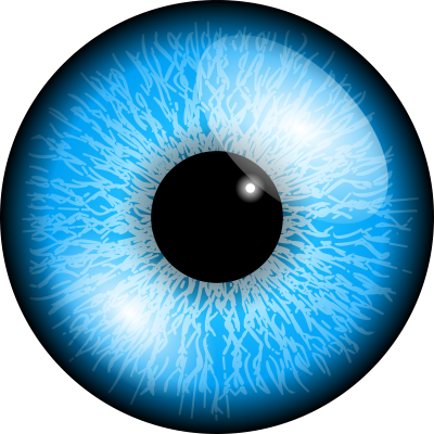 Eye, Blue, Circle, Black PNG Images