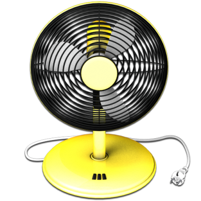 Yellow Black Fan Clipart Png PNG Images