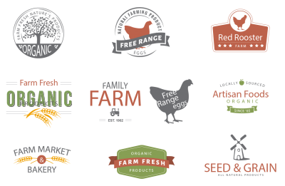 Farm Emblems Transparent Icon PNG Images