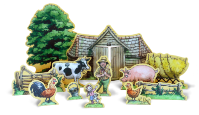 Farm Toys Sticker Hd Png PNG Images