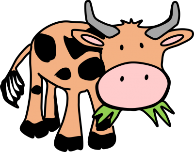 Orange Cartoon Cow, Farm Hd Transparent PNG Images