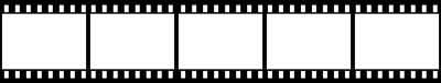 Blank Film Strip Movie Transparent Background PNG Images