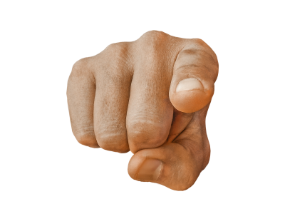 Fingers Clipart PNG File, Spiritual Shaming The New Black Enlightening Life PNG Images
