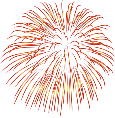 Red Fireworks illustration Clipart PNG PNG Images