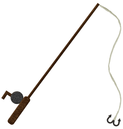 Brown Fishing Pole Transparent Free Png PNG Images