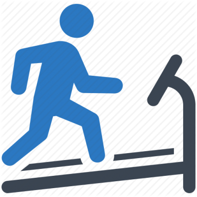 Fitness transparent picture exercise, fitness, running, treadmill icon search png