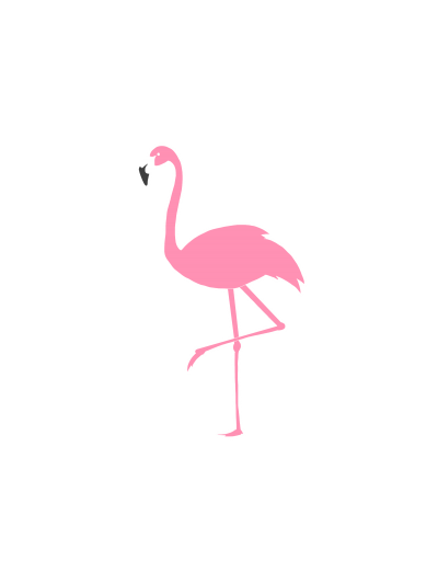 Pink Flamingo Logo Transparent PNG Images