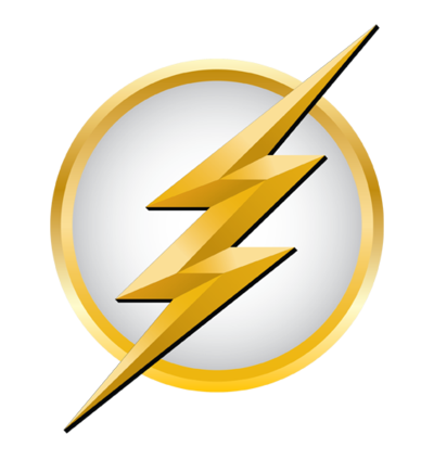 Super Hero Logo, Yellow Flash Clipart Png PNG Images
