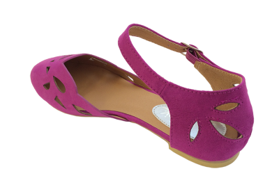 Girls Flat Summer Suede Ballerina Kids Casual Sandals Pictures PNG Images
