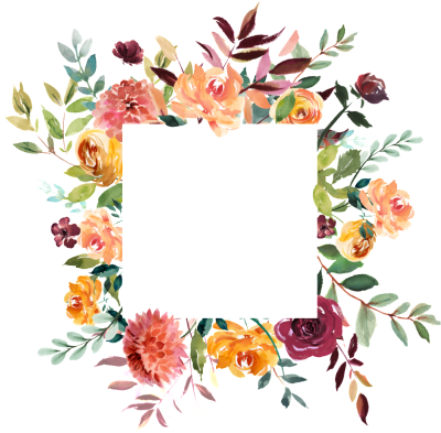 Flower Frame Clipart Png PNG Images