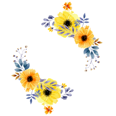 Watercolor With Drawing Floral Png Hd Free PNG Images