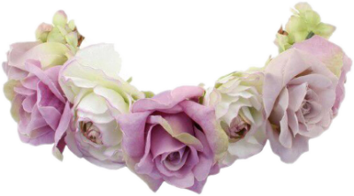 White Pink Flower Crown Transparent Hd PNG Images