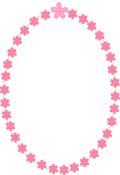 Download FLOWERS BORDERS Free PNG transparent image and clipart