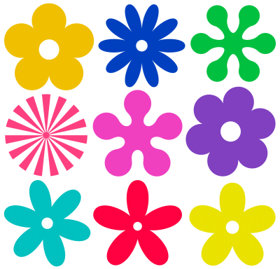 Flowers Vectors Png Transparent PNG Images