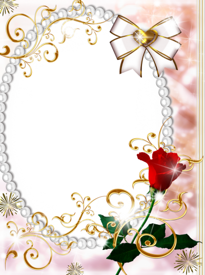 Glittering Mirror With Rose Fotos images Hd Download PNG Images