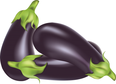 Eggplant Clipart Black And White Clipart PNG Images