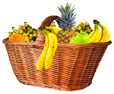 Basket Full Of Fruit Images Transparent PNG Images