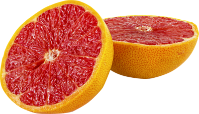 Cut Grapefruit, Red, Fruit Clipart Png PNG Images