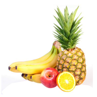 Food, Banana, Pineapple, Apple, Organic Fruit Clipart Png PNG Images
