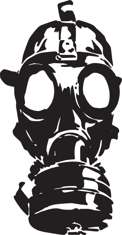 Gas mask, metal, plastic, clipart mask png