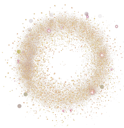 Circle shaped glitter background free download cut out png