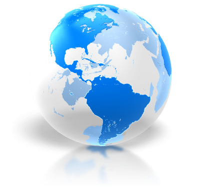 Best Blue Digital Globe Icon Transparent Png PNG Images