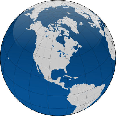 Striped Blue Globe Transparent Clipart PNG Images