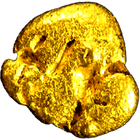 Big Gold Nugget Clipart Png PNG Images