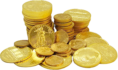 Piled Up Gold Coins Png Transparent PNG Images