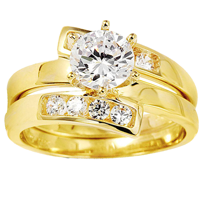 Solitaire Gold Ring Clipart Png PNG Images