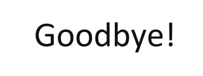 Goodbye Images PNG Images