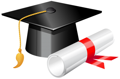  School, University, Student, Graduation Cap With Diploma Transparent Photos PNG Images