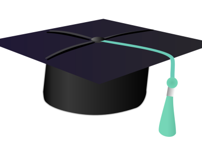 Graduation cap, hat, black png transparent download