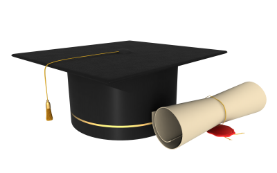 Real diploma and graduation cap images png icon