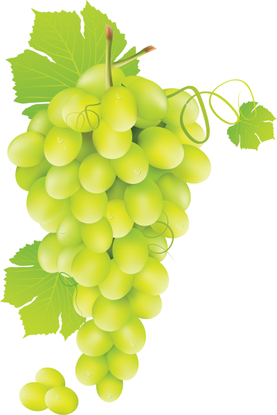 Bunch Of Grapes Grains, Green Grape Leaf Fruit PNG PNG Images
