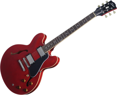 Beautiful Red Electric Guitar Png PNG Images