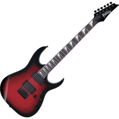 Black And Red Rock Guitar Clipart Images Free PNG Images