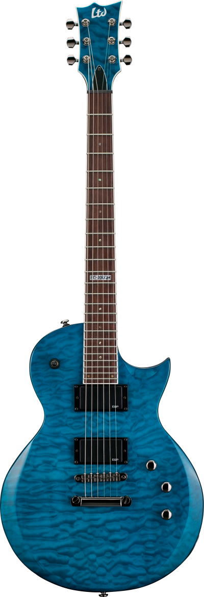 Blue Patterned Guitar Hd Picture PNG Images
