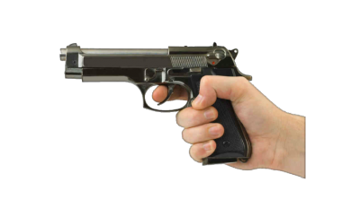 Hand Holding A Gun Transparent Hd Picture PNG Images