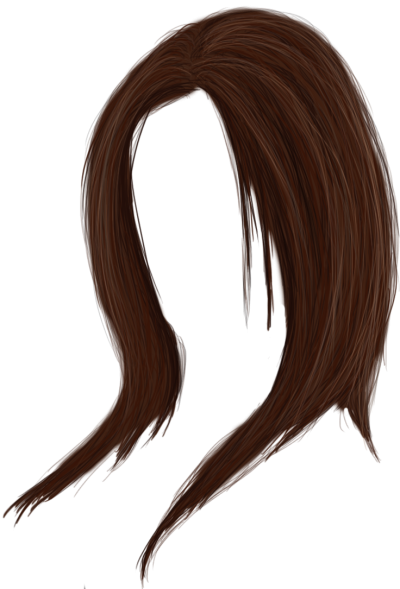 Photoshop Brown Hairstyle Transparent PNG Images